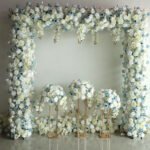 FA005 White roses flower arch 6ft 7ft 8ft - Image 2
