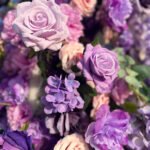 FA020 Purple roses flower arch 6ft 7ft 8ft - Image 5