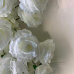 FA028 White roses flower arch 6ft 7ft 8ft - Image 4
