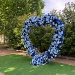 FA031 Blue roses flower arch 6ft 7ft 8ft - Image 3