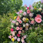 FA034 Colorful roses flower arch 6ft 7ft 8ft - Image 3