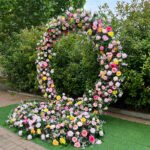 FA035 Colorful roses round flower arch 6ft 7ft 8ft - Image 6