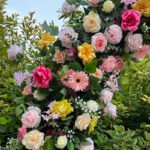 FA035 Colorful roses round flower arch 6ft 7ft 8ft - Image 2