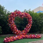 FA041 Hot pink roses flower arch 6ft 7ft 8ft - Image 5