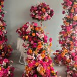 FA1006 Hot pink roses flower arch 6ft 7ft 8ft - Image 6