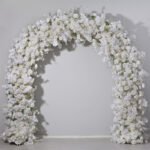 FA1010 Pink roses flower arch 6ft 7ft 8ft
