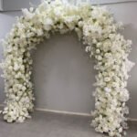 FA1010 Pink roses flower arch 6ft 7ft 8ft - Image 6