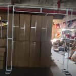 FA1011 White roses with leaves flower arch 6ft 7ft 8ft - Image 6