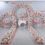 FA1014 Carol roses flower arch 6ft 7ft 8ft - Image 9