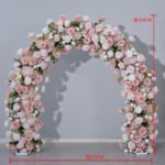 FA1014 Carol roses flower arch 6ft 7ft 8ft - Image 4