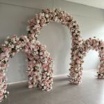 FA1014 Carol roses flower arch 6ft 7ft 8ft