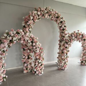 FA1014 Carol roses flower arch 6ft 7ft 8ft