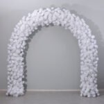 FA1015 White roses flower arch 6ft 7ft 8ft - Image 5
