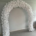 FA1015 White roses flower arch 6ft 7ft 8ft - Image 2