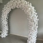 FA1015 White roses flower arch 6ft 7ft 8ft - Image 3