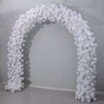 FA1015 White roses flower arch 6ft 7ft 8ft - Image 9