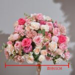 FA1016 Pink roses flower arch 6ft 7ft 8ft - Image 6