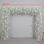 FA1018 Babysbreath white rose arch 6ft 7ft 8ft - Image 12