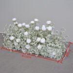 FA1018 Babysbreath white rose arch 6ft 7ft 8ft - Image 5