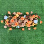 FB1037 Autumn theme flower backdrops set for wedding decoration - Image 5