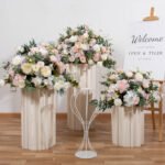 FC0014 Roses peony flower centerpieces for wedding decoration - Image 3