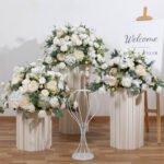 FC0014 Roses peony flower centerpieces for wedding decoration
