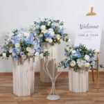 FC0014 Roses peony flower centerpieces for wedding decoration - Image 5