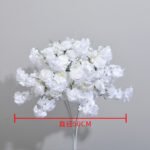 FC0017 White Roses cherry blossom flower centerpieces for wedding decoration - Image 8