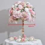 FC0022 Roses peony flower centerpieces for wedding decoration - Image 8