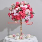 FC0022 Roses peony flower centerpieces for wedding decoration - Image 11