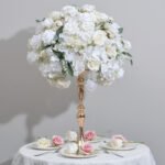 FC0022 Roses peony flower centerpieces for wedding decoration - Image 4