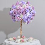 FC0022 Roses peony flower centerpieces for wedding decoration - Image 5