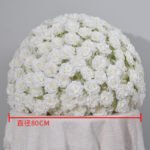 FC0028 White Roses flower centerpieces for wedding decoration - Image 14