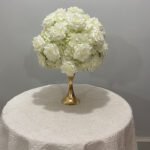 FC0028 White Roses flower centerpieces for wedding decoration - Image 4