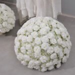 FC0028 White Roses flower centerpieces for wedding decoration - Image 10