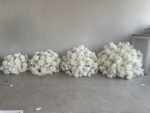 FC0031 White Roses flower centerpieces for wedding decoration - Image 6