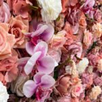 FW019 Autumn theme flower wall backdrop 8x8ft cloth fabric backup - Image 3