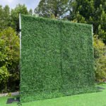 FW030 Grass wall backdrop 8x8ft cloth fabric backup - Image 2
