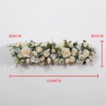 TR0023 Colorful roses table runner for wedding decoration - Image 11