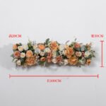 TR0023 Colorful roses table runner for wedding decoration - Image 12