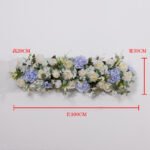 TR0023 Colorful roses table runner for wedding decoration - Image 9
