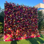 FW087 Colorful flower wall backdrop 8x8ft cloth fabric backup - Image 7