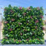 FW088 Plants with flowers wall backdrop 8x8ft cloth fabric backup