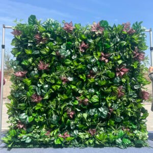 FW088 Plants with flowers wall backdrop 8x8ft cloth fabric backup