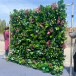 FW088 Plants with flowers wall backdrop 8x8ft cloth fabric backup - Image 6