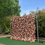 FW092 Autumn roses flower wall backdrop 8x8ft cloth fabric backup - Image 4