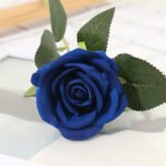 LF0001 single stem volvet rose 7cm head - Image 12