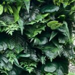 FW121 Tropical plants wall backdrop 8x8ft cloth fabric backup - Image 3