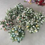 FC0015 Roses bud with leaves flower centerpieces for wedding decoration - Image 10