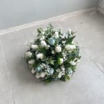 FC0015 Roses bud with leaves flower centerpieces for wedding decoration - Image 4